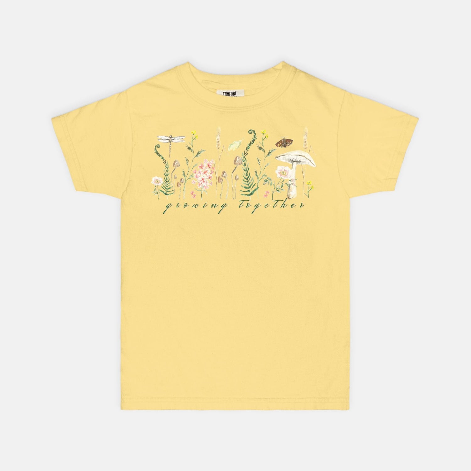 fall floral foliage custom tee - designs by pippa