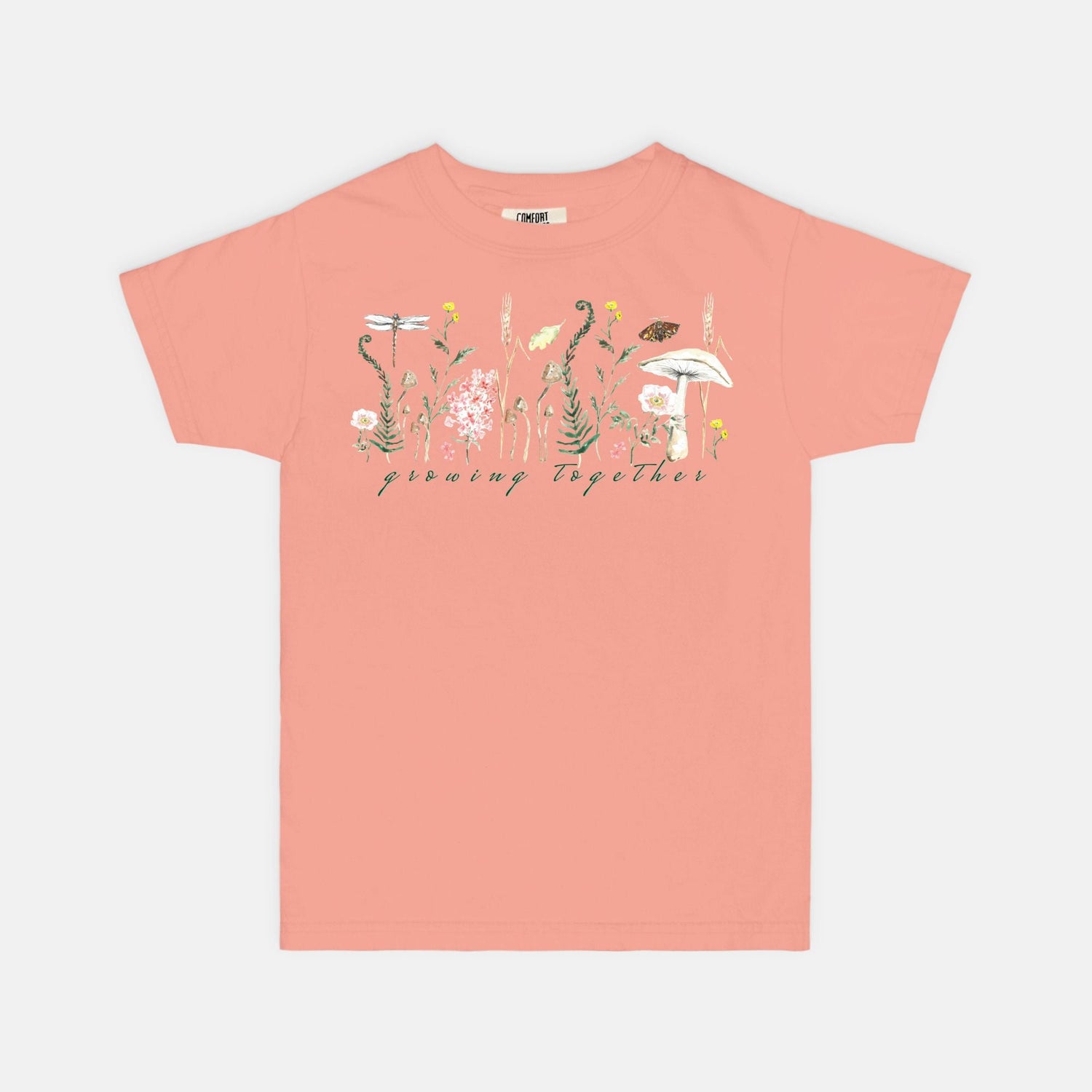 fall floral foliage custom tee - designs by pippa