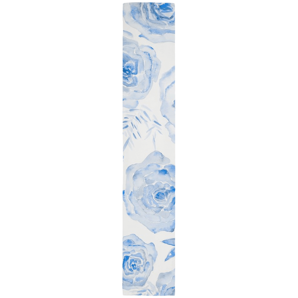 chinoiserie rose bleu table runners - designs by pippa