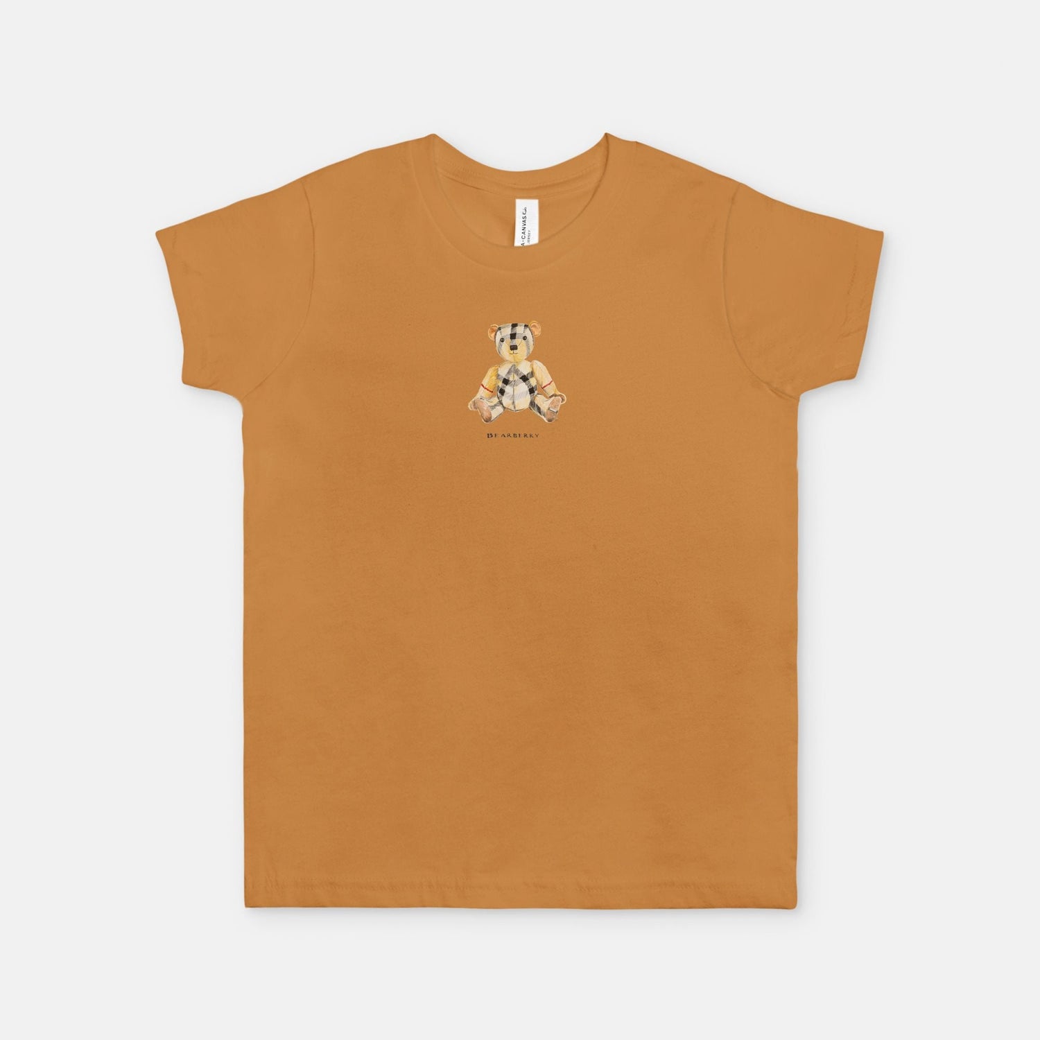 classic bear berry plain tee Youth S - XL - designs by pippa