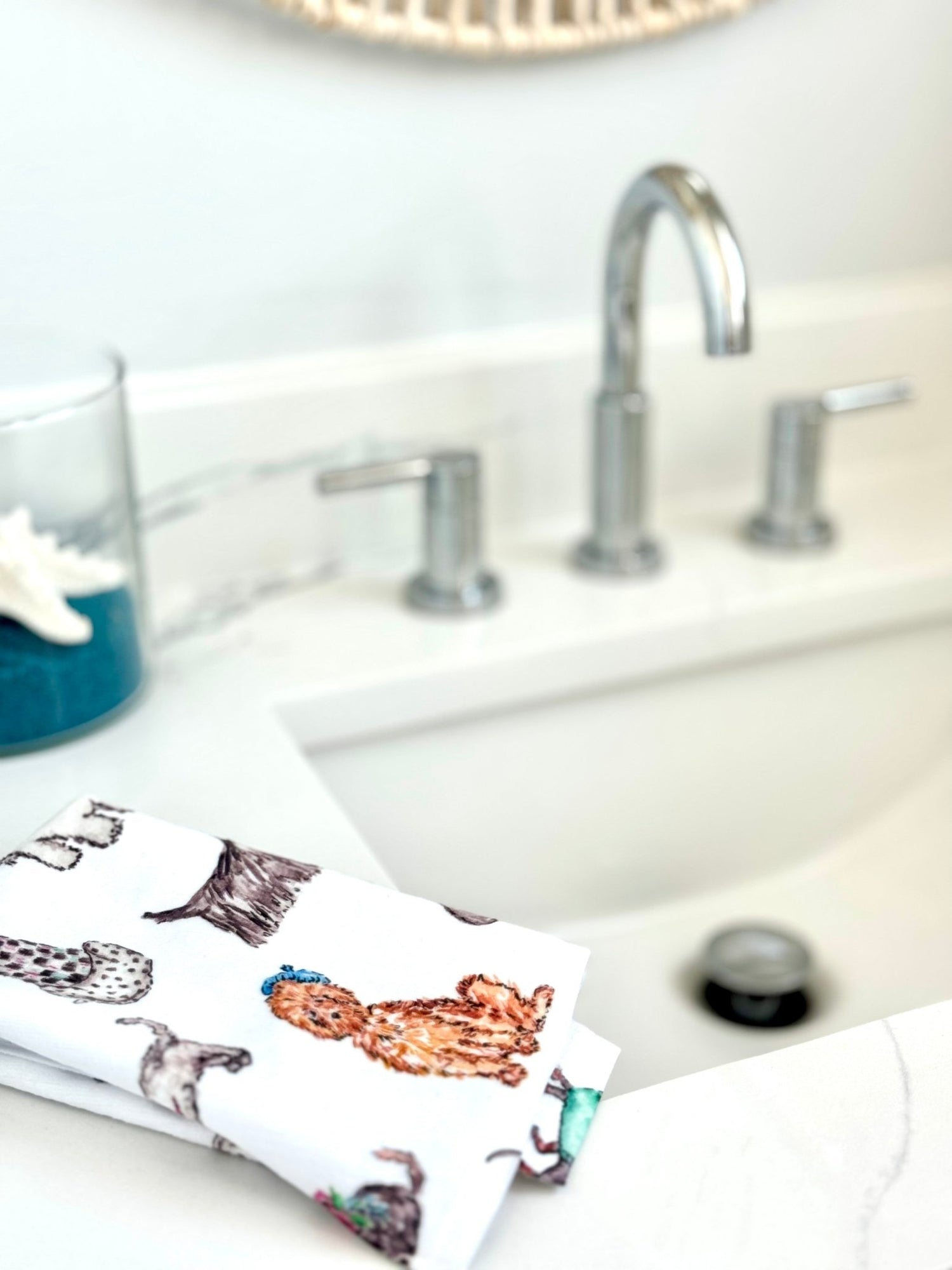 dog fancy hand towel - designs by pippa