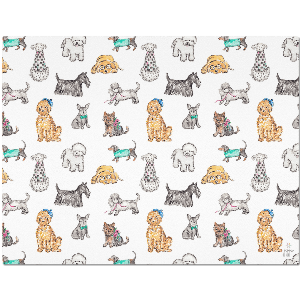 dog fancy placemat - designs by pippa