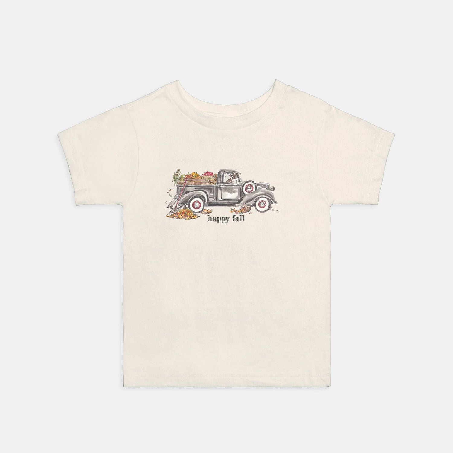 fall critter crew vintage truck 2T - 5T - designs by pippa