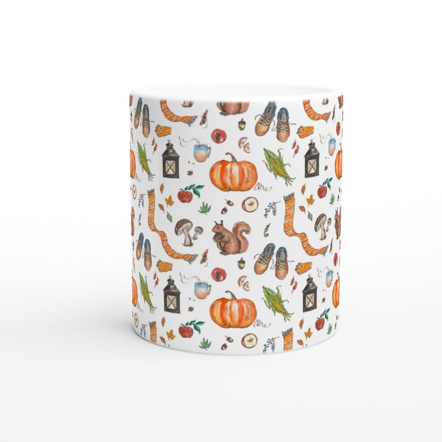 fall mix ceramic mug - designs by pippa