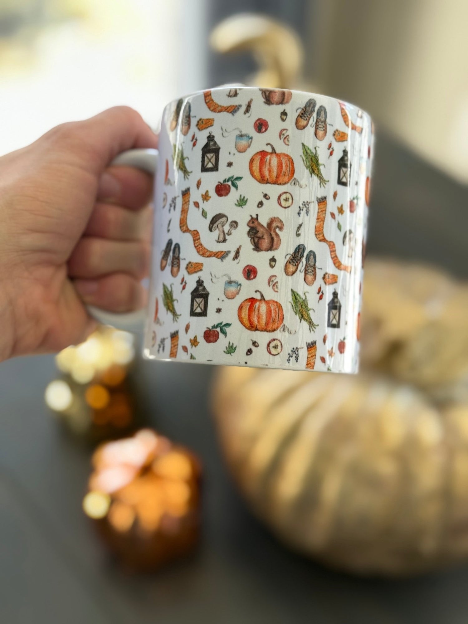 fall mix ceramic mug - designs by pippa