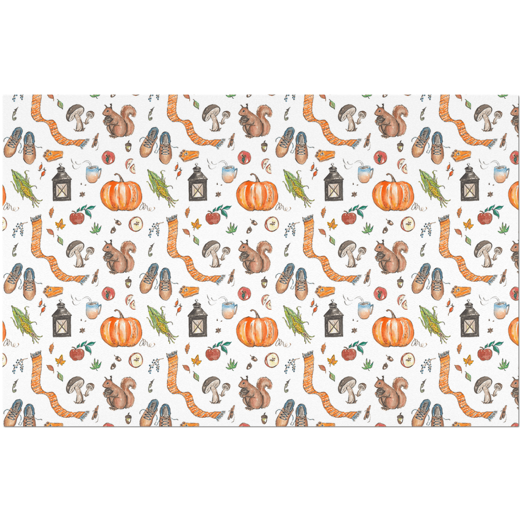 fall mix placemat - designs by pippa