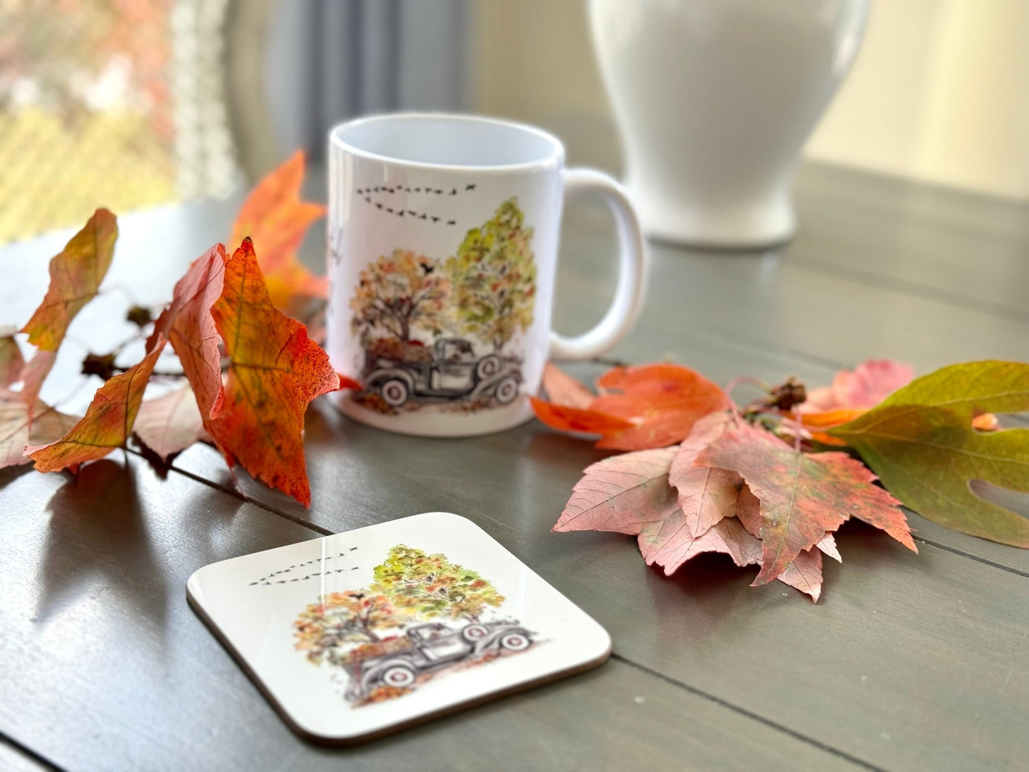 fruitful fall personalized ceramic mug - designs by pippa