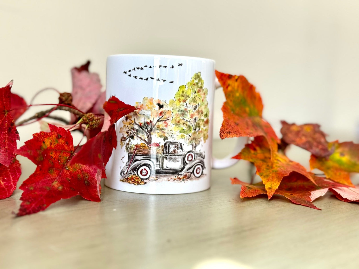 fruitful fall personalized ceramic mug - designs by pippa