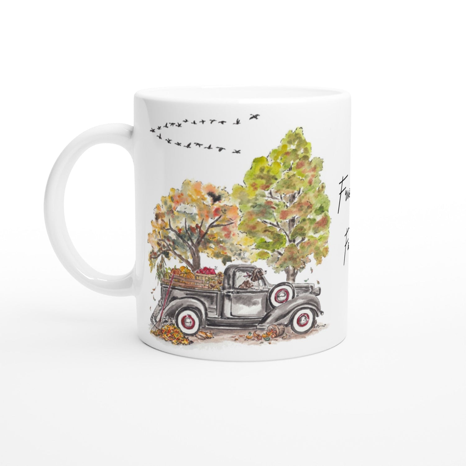 fruitful fall personalized ceramic mug - designs by pippa