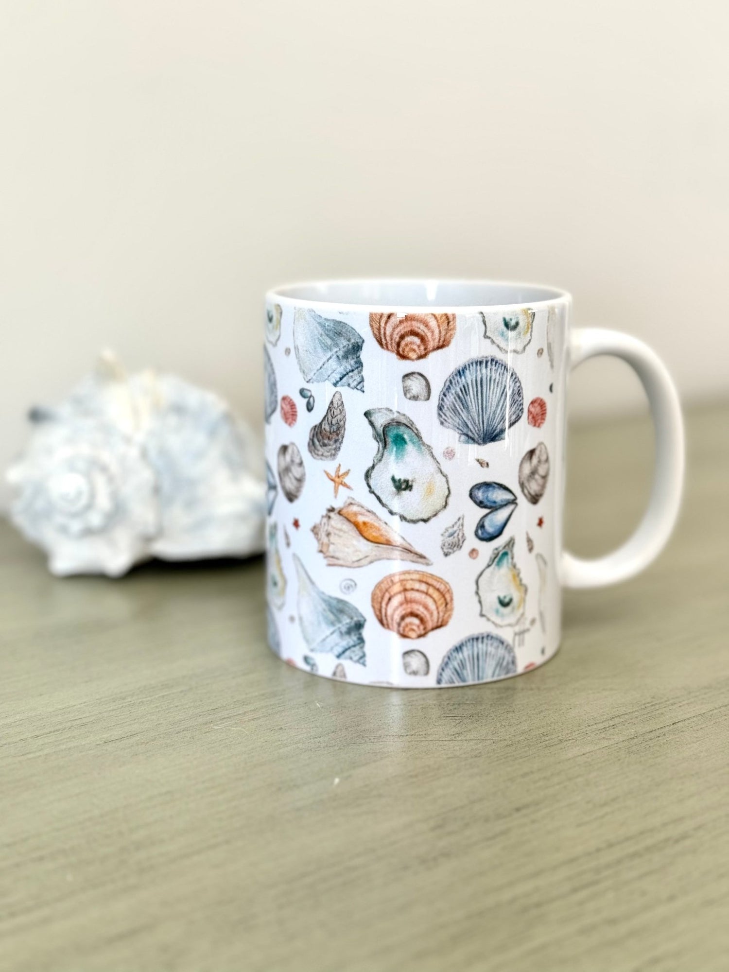 shore life 11oz ceramic mug - designs by pippa