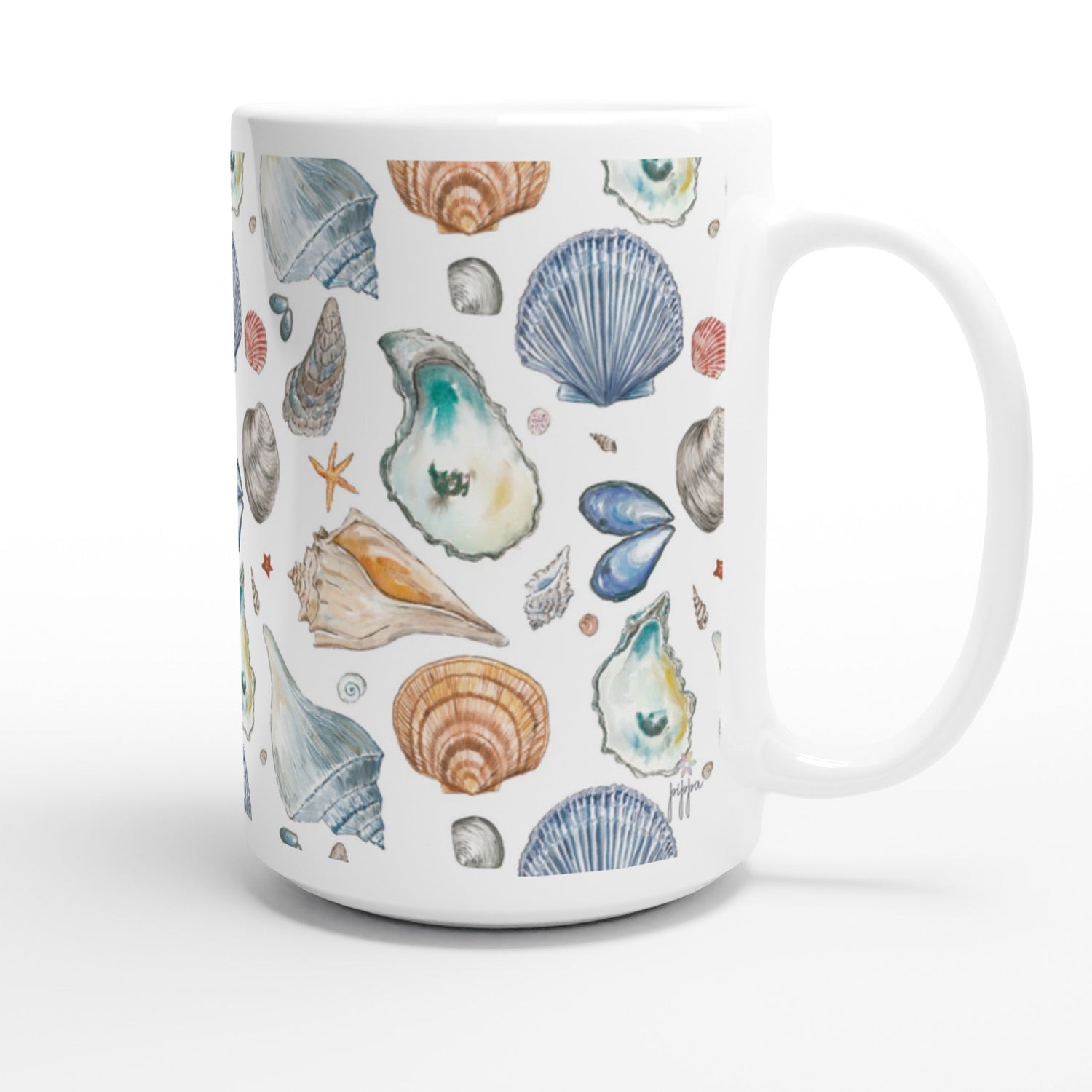 shore life 15oz ceramic mug - designs by pippa