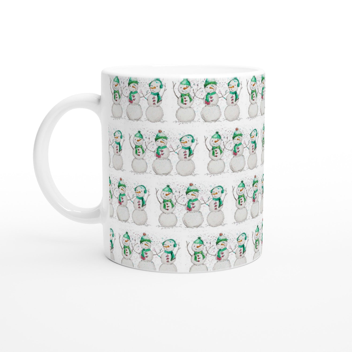 snow girls ceramic mug - designs by pippa