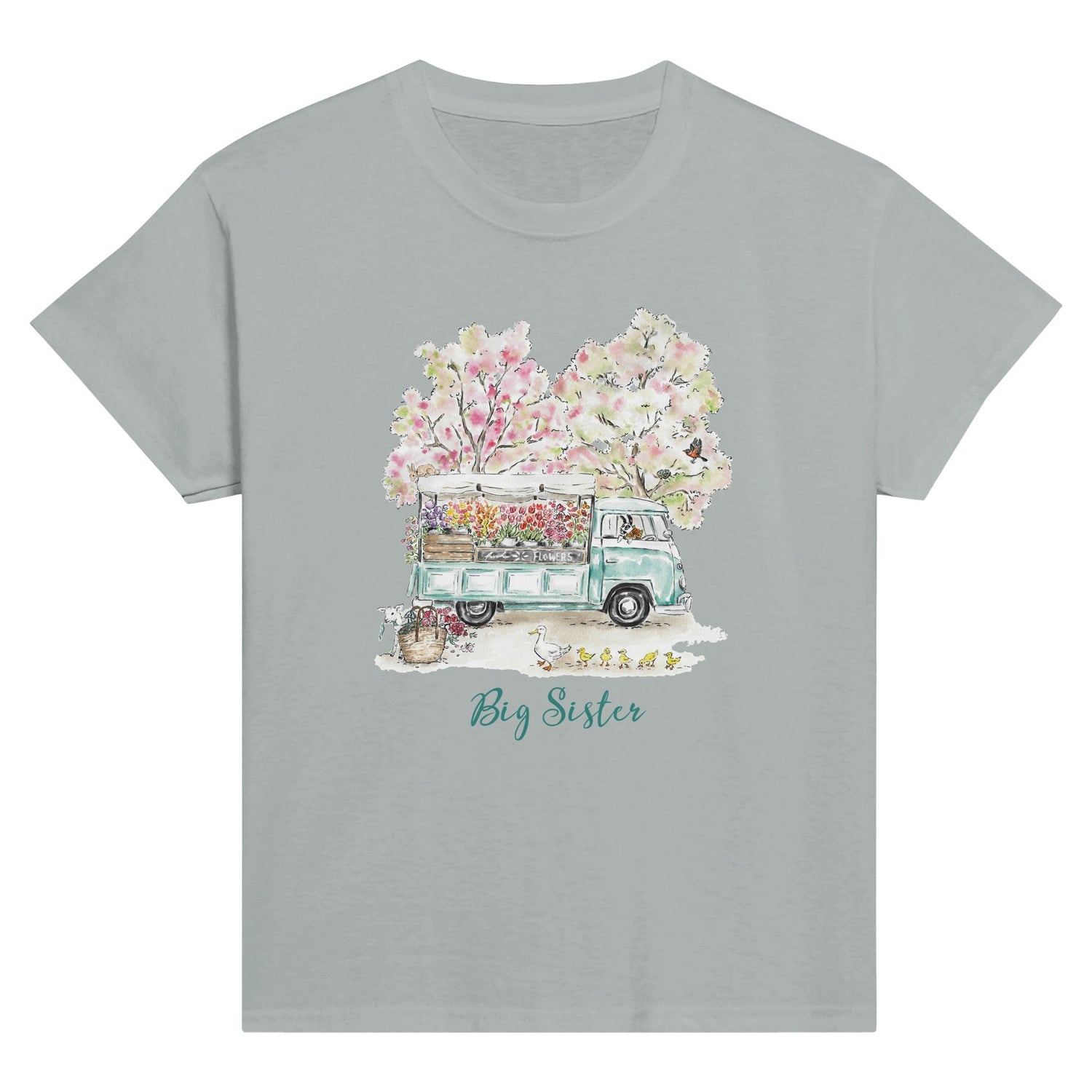 spring truck classic girl crewneck tee custom - designs by pippa