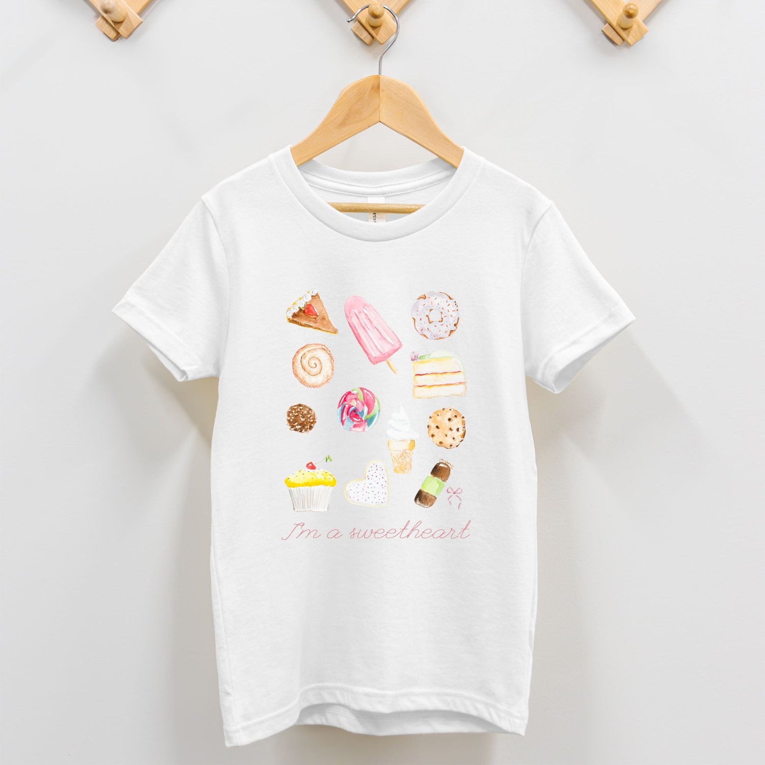 sweetheart sweets toddler custom tee 2T - 5T - designs by pippa