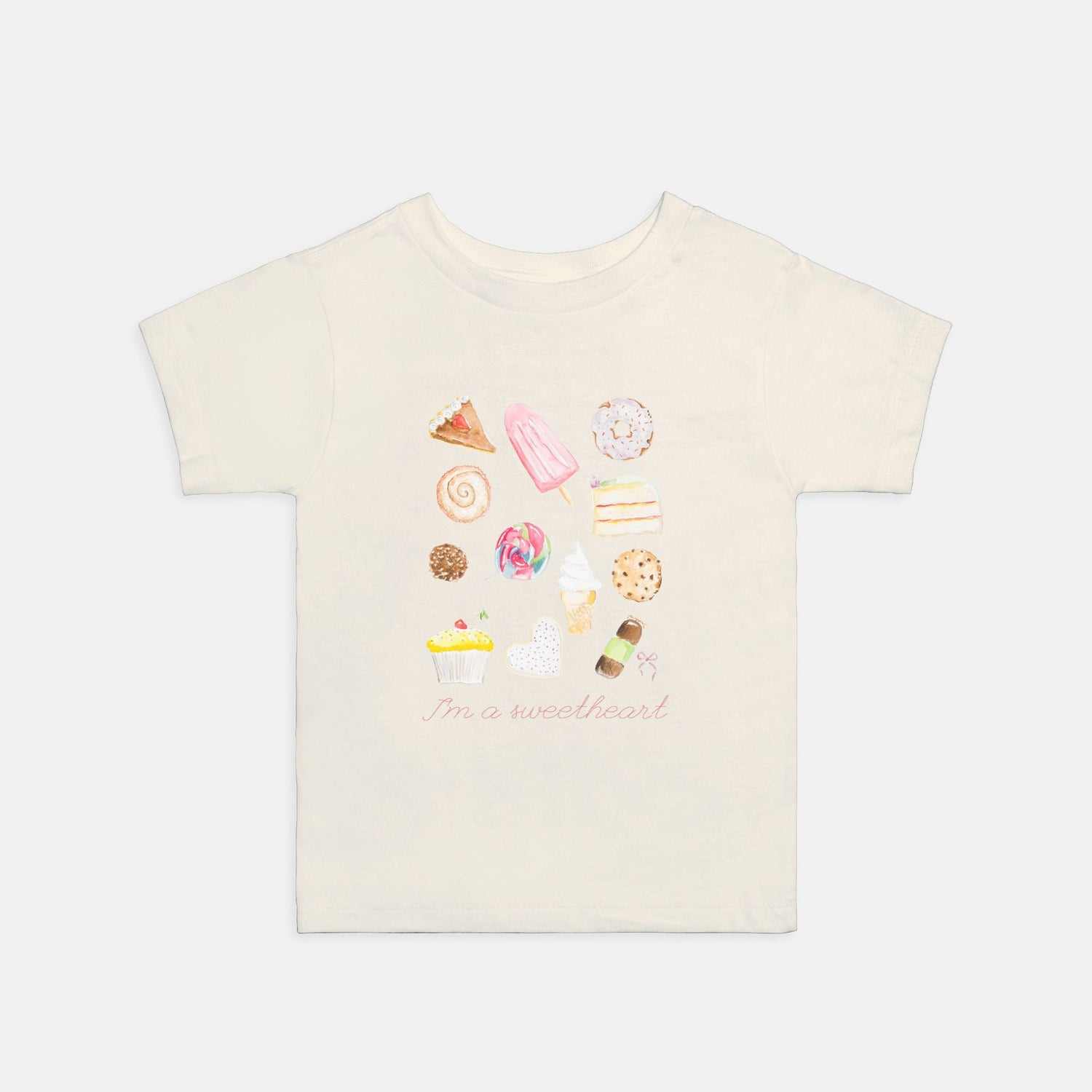 sweetheart sweets toddler custom tee 2T - 5T - designs by pippa