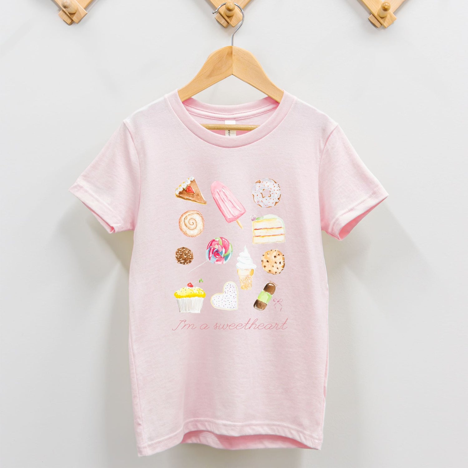 sweetheart sweets toddler custom tee 2T - 5T - designs by pippa