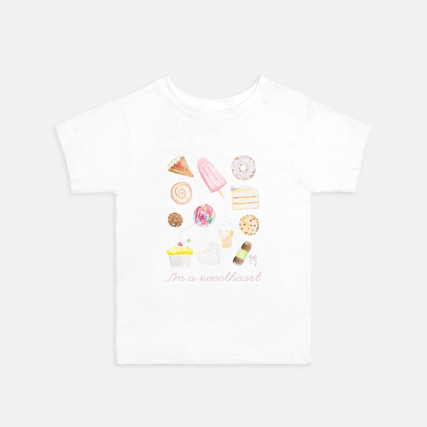 sweetheart sweets toddler custom tee 2T - 5T - designs by pippa