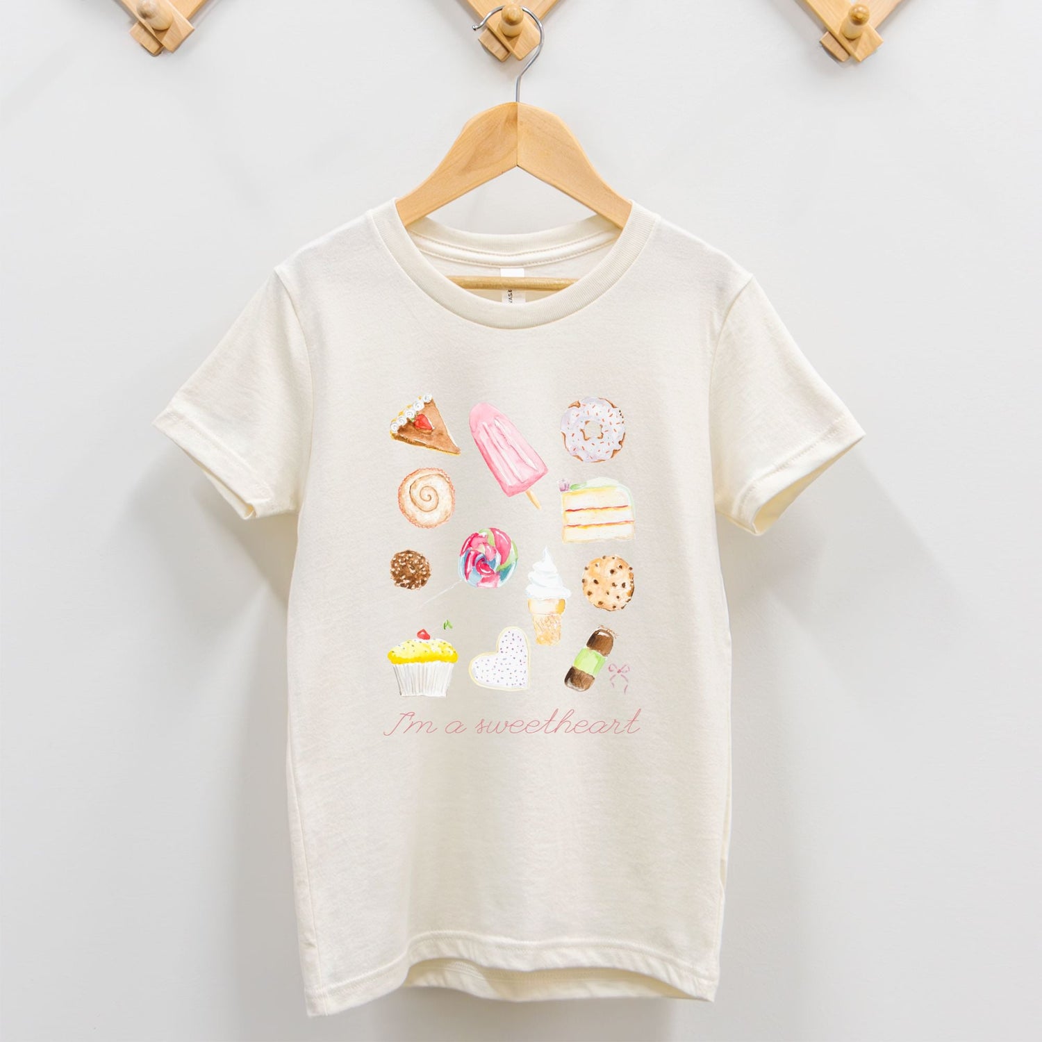 sweetheart sweets toddler custom tee 2T - 5T - designs by pippa