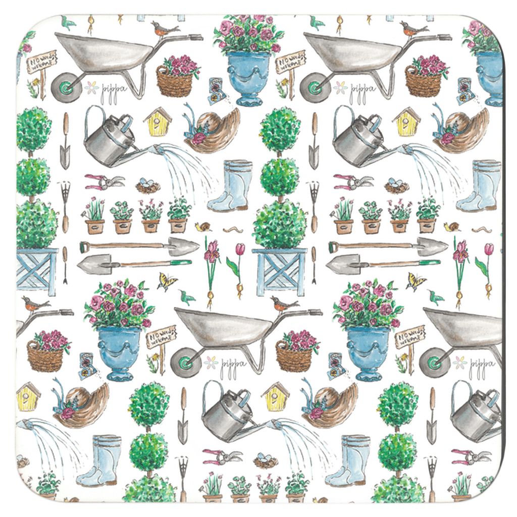 the garden coasters - designs by pippa