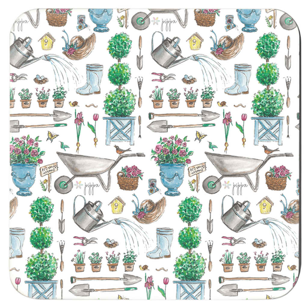 the garden coasters - designs by pippa