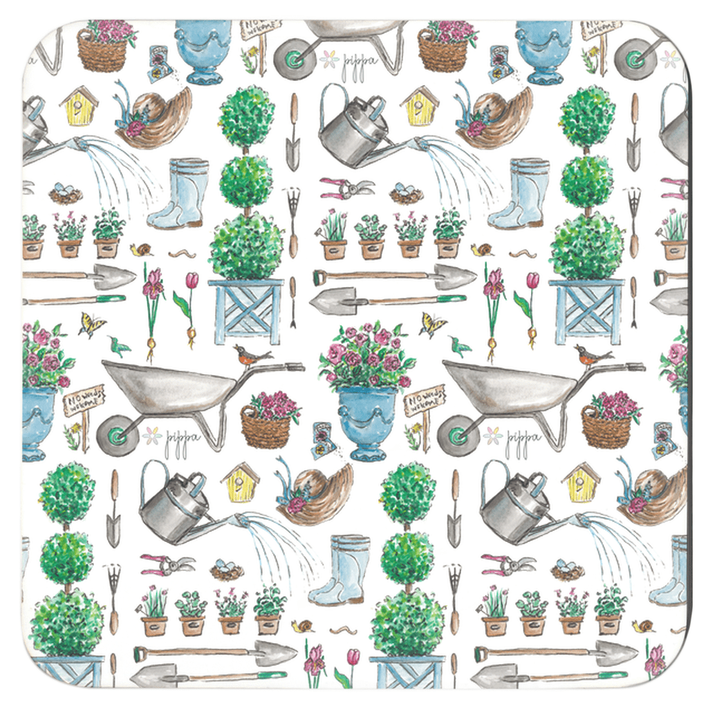 the garden coasters - designs by pippa