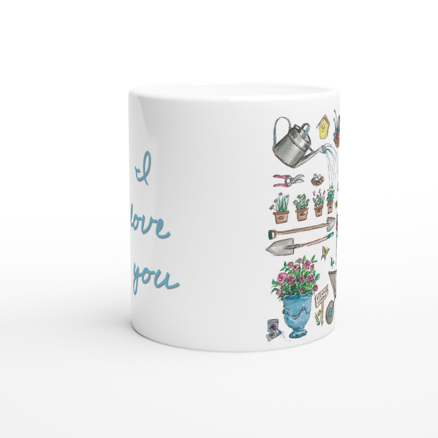 the garden love personalized mug - designs by pippa