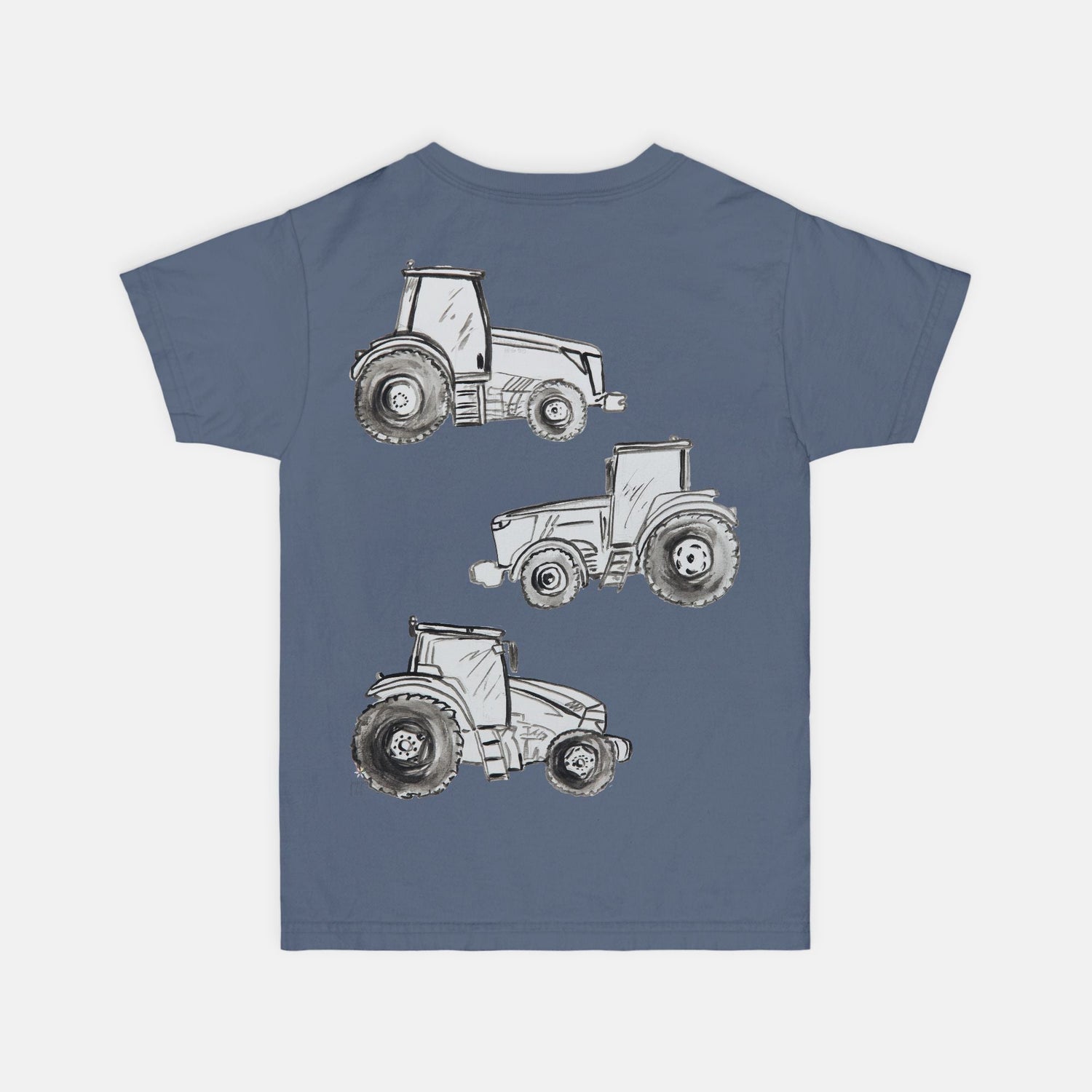 trio tractors custom boy tee Youth S - XL - designs by pippa