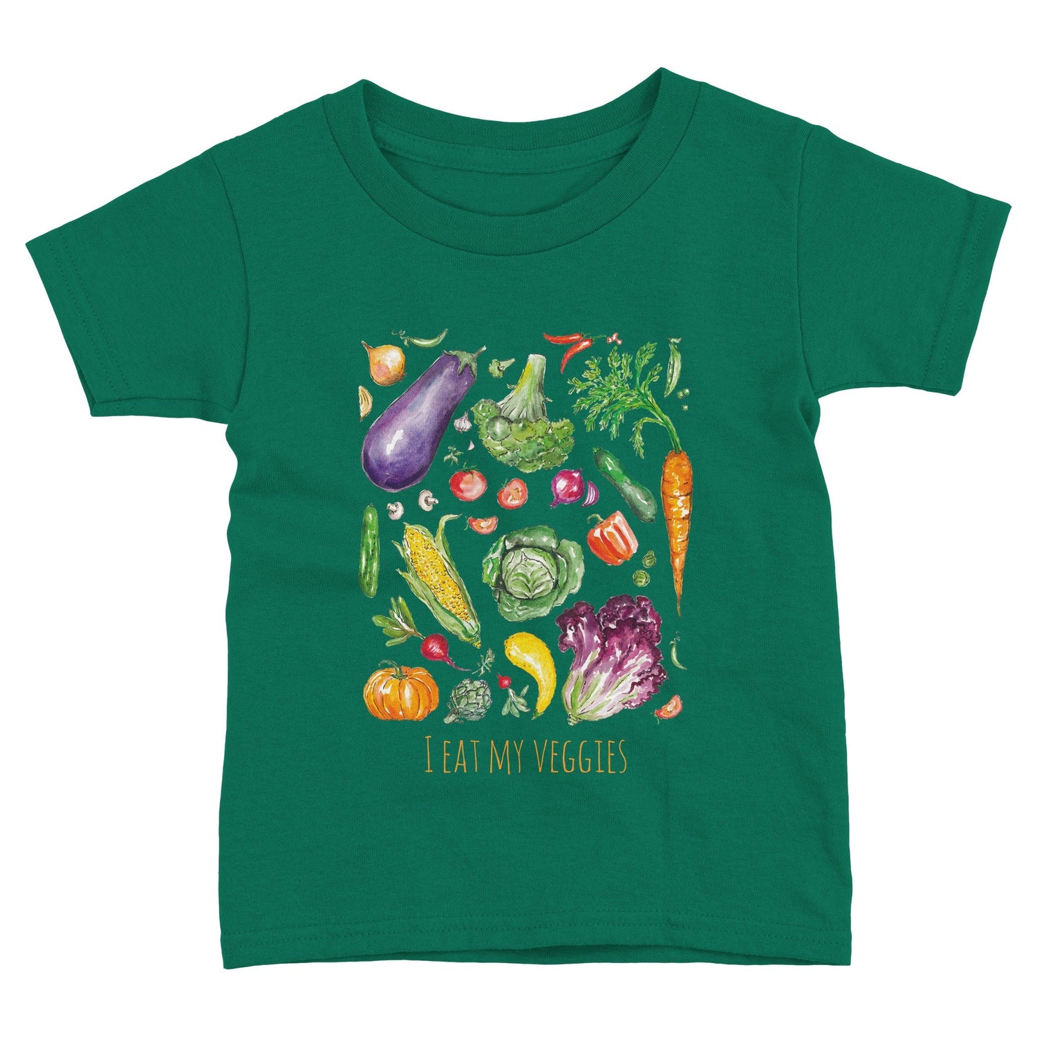 verde veggie personalized custom toddler graphic tee boy girl - designs by pippa