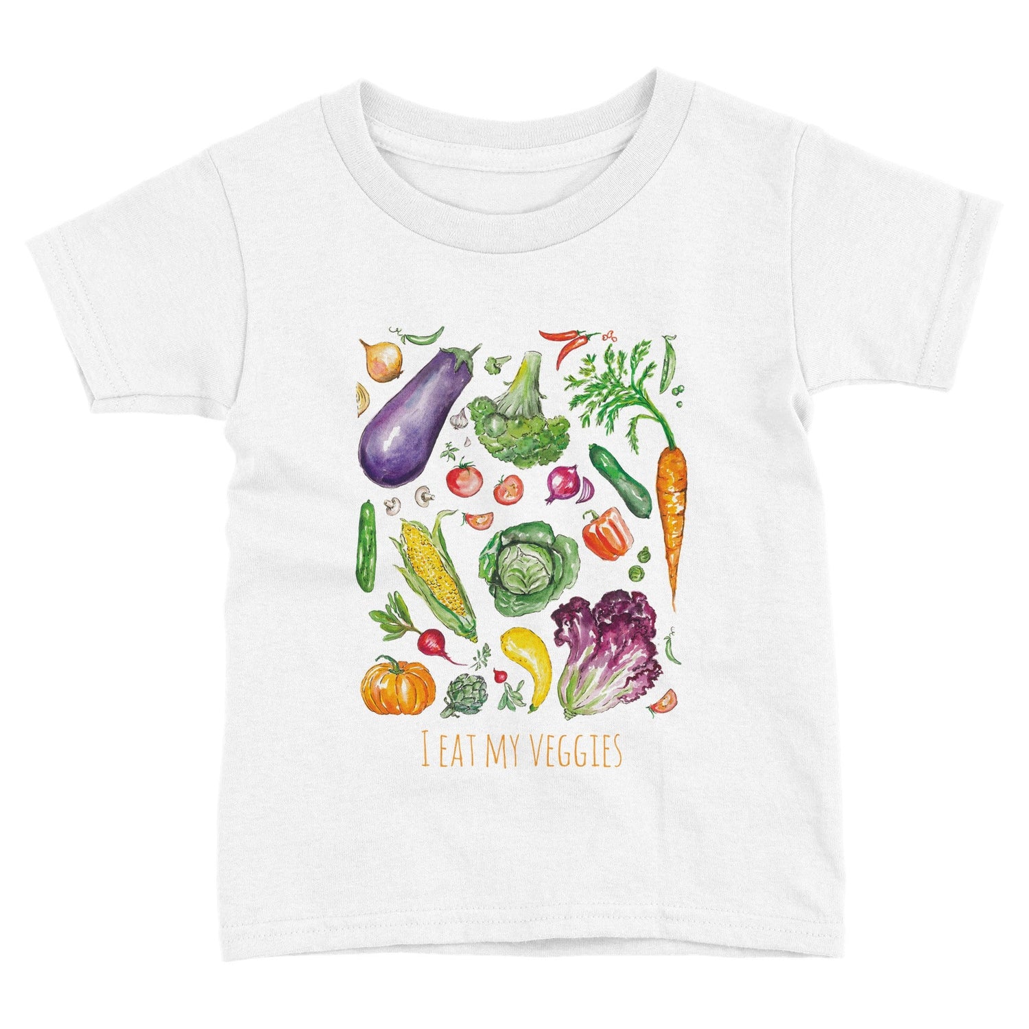 verde veggie personalized custom toddler graphic tee boy girl - designs by pippa