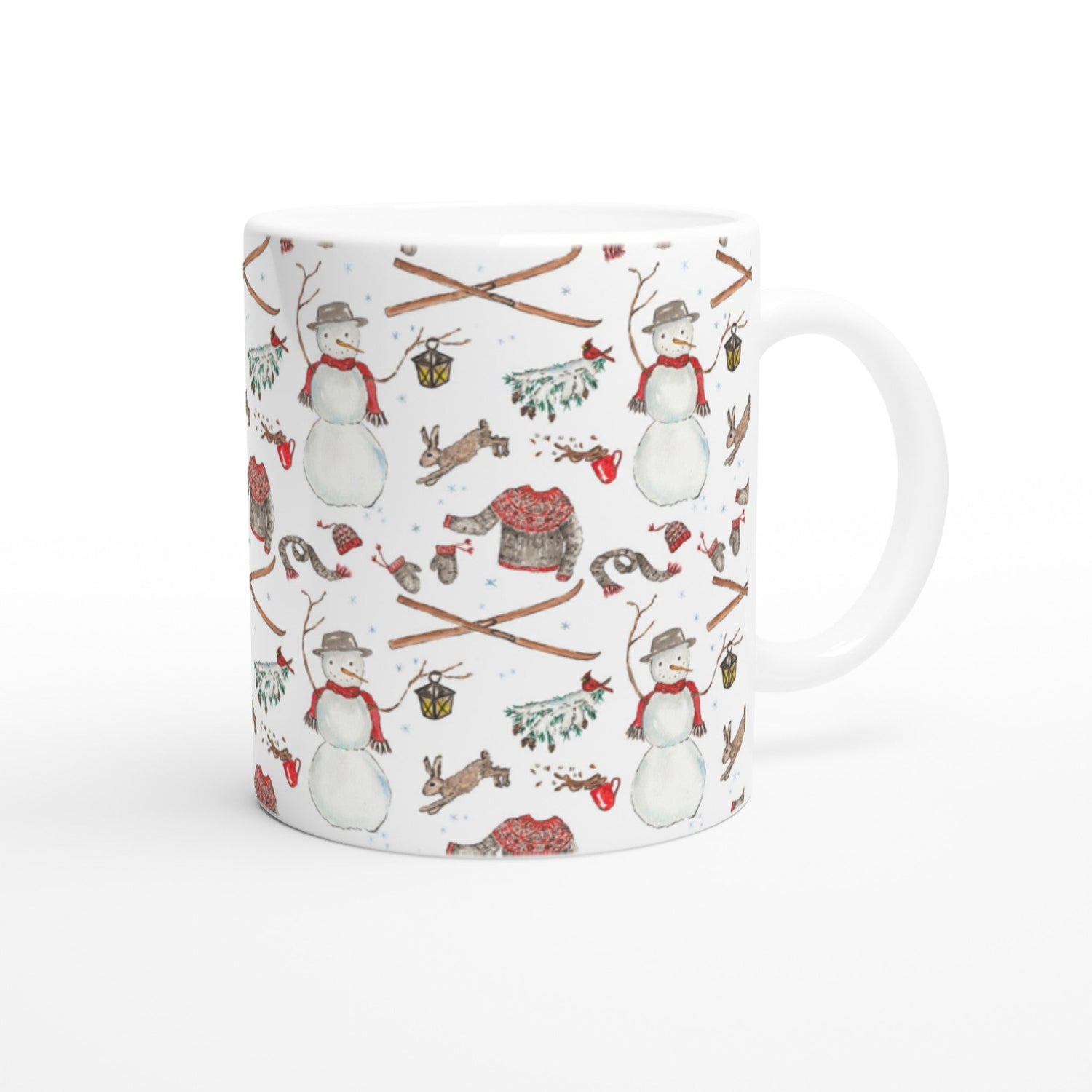 winter mix ceramic mug - designs by pippa